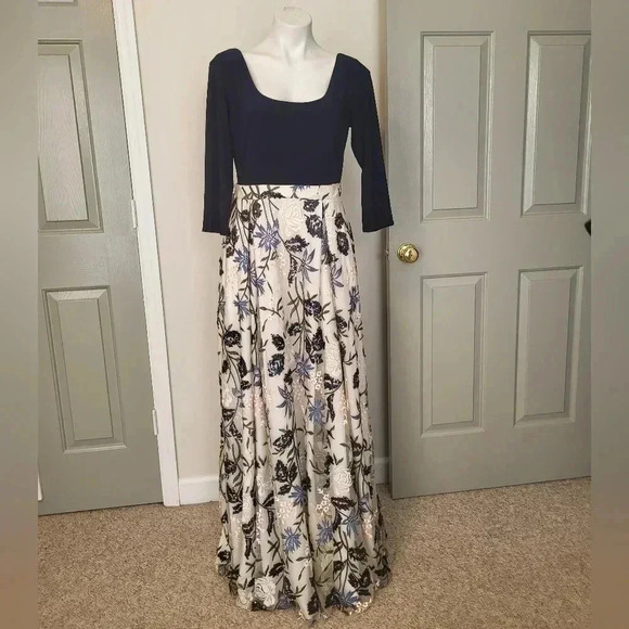 Anthropologie BHLDN Gianni Floral Embroidered Lace Dress(10)NWT - Picture 4 of 16